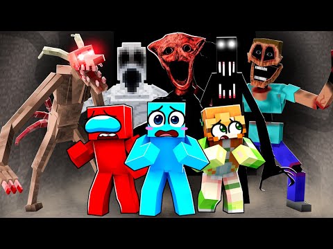 Surviving ALL the Most TERRIFYING Monsters in Minecraft...