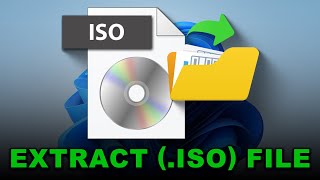 How to Extract ISO File in Windows 11 2024 #ISOFileExtraction #TechTutorials