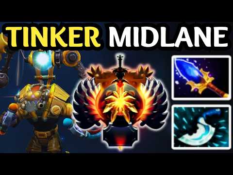 🔥 THEY CAN’T MOVE | INSANE TINKER MID | DOTA 2 🔥