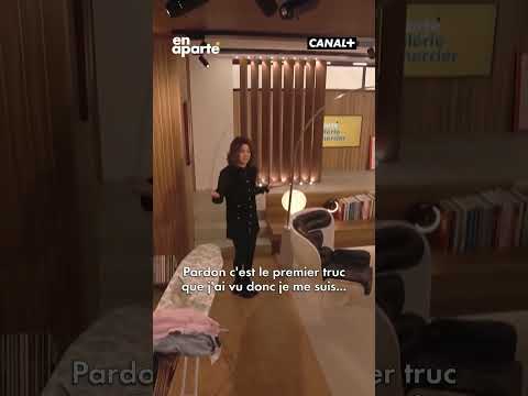 Valérie Lemercier, amoureuse des tables à repasser ? 🤨