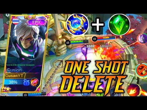 REVAMPED GUSION BEST BUILD | REVAMPED GUSION BEST BUILD 2022 | Mobile Legends