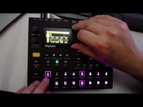 Elektron Digitakt - Live House techno Jam - cTrix