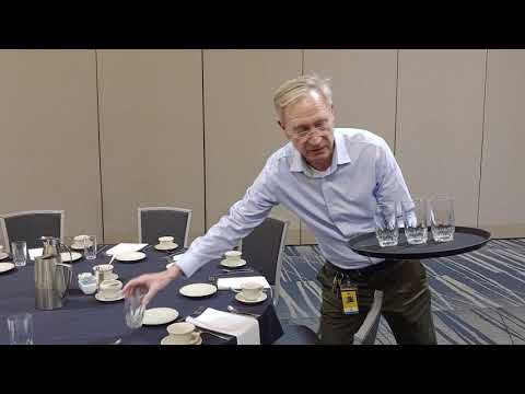 Centerplate Spokane: How to Use a Server Tray