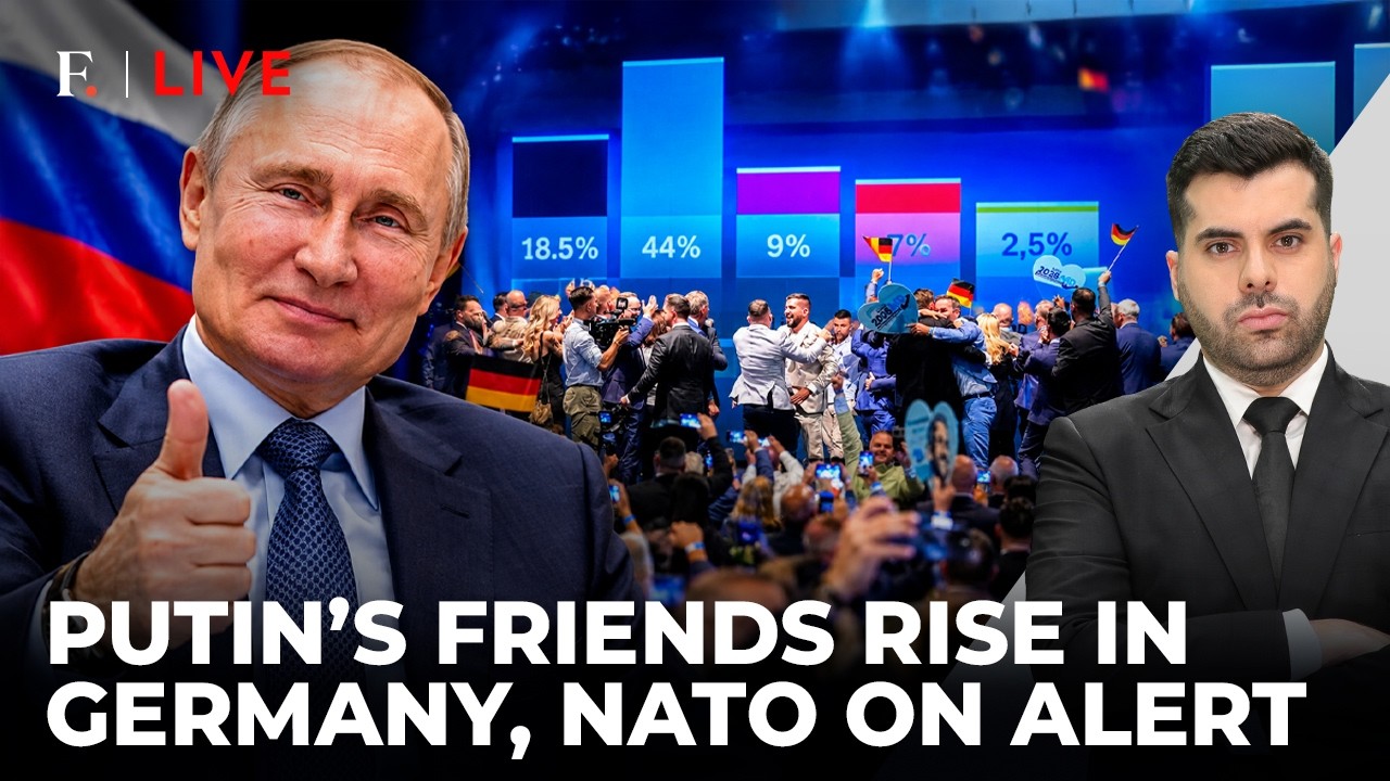 Putin’s ‘Friend’ Scores Historic Germany Win, 'Can't Let AfD...': NATO 'On Alert' | Firstpost Live