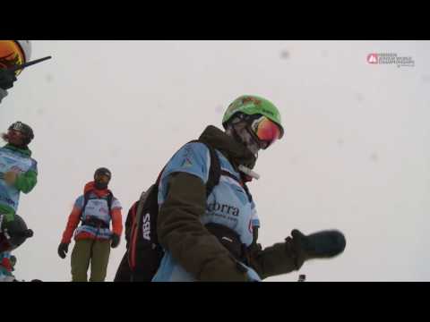 Winning run Hank Kennedy - Snowboard Men - FJWC17 Grandvalira
