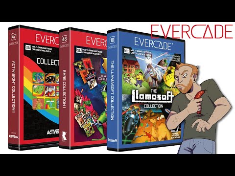 Let's Play Evercade - ACTIVISION COLLECTION 1, RARE COLLECTION 1 & THE LLAMASOFT COLLECTION