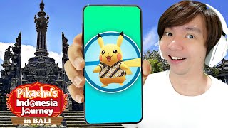 MAIN POKEMON GO LAGI DI BALI CARI PIKACHU BERKEMEJA BATIK YUK!!