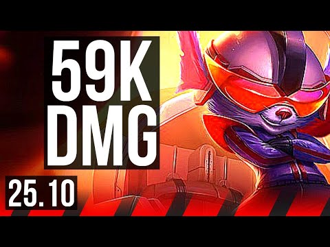 RUMBLE vs GANGPLANK (TOP) | 59k DMG, Legendary, 21/6/16 | KR Master | 25.10