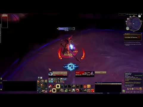 Level 70 Fury Warrior Solo: Uu'nat, Harbinger of the Void (Normal difficulty)