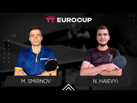 18:00 Mykyta Smirnov - Nazarii Haievyi 08.11.2023 TT Euro.Cup Ukraine Master. Table 4