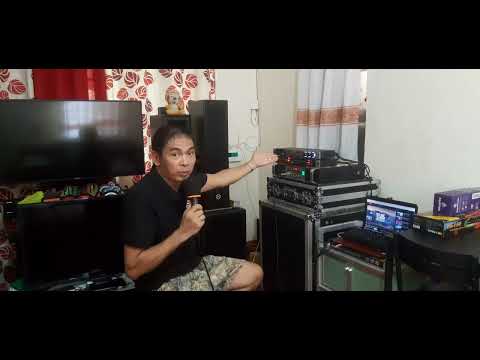 Microphone Testing sa Amplifier lang hinde gamit ang / Kanta Pro processor #JONLEYTV