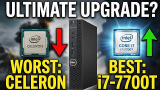 Celeron vs i7 Gaming: Which CPU Wins on this Optiplex 3050