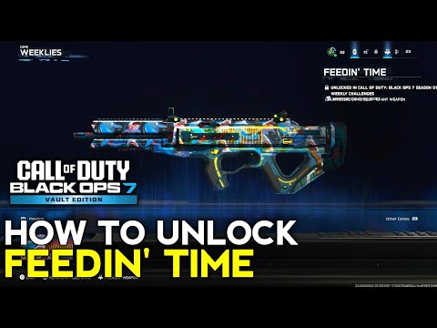 How to Unlock Feedin' Time BO7 | How to Get Feedin Time Camo BO7 | Black Ops 7 Feedin Time Unlock