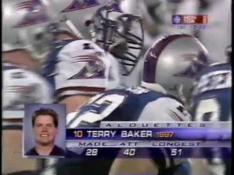 CFL 1997 MONTREAL ALOUETTES AT TORONTO ARGONAUTS