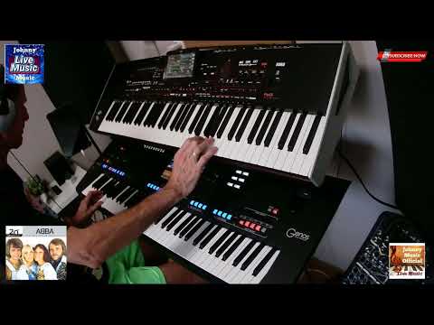 ABBA Hit Mix 2025 I Yamaha Genos & Korg Pa4x Live Performance