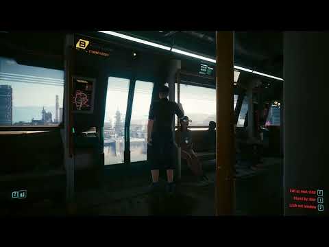 Cyberpunk 2077 Phantom liberty.  Update v2.1 NEW Night City Metro System NCART