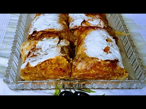 Posna pita od bundeve i oraha.