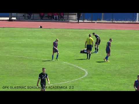 17.kolo Kantonalne lige za KADETE - OFK GLASINAC 2011-FA ACADEMICA 2:2