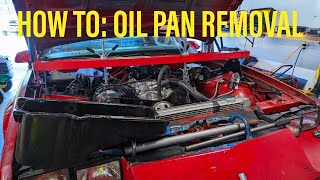 How To: Oil Pan Removal Chevy Camaro Third Gen