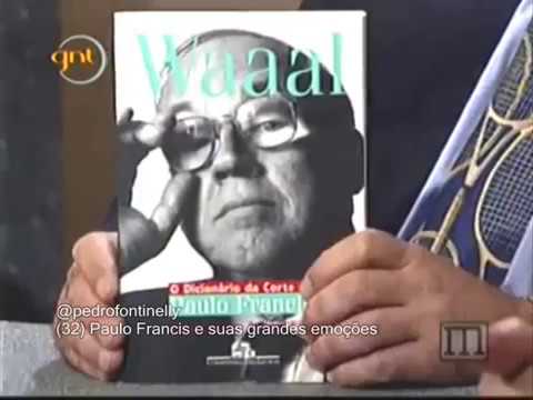 @pedrofontinelly - Paulo Francis na TV