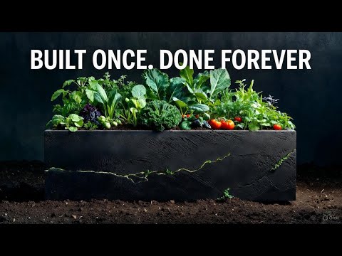 Bio-Concrete Raised Beds Explained: The Garden Upgrade That Outlives You