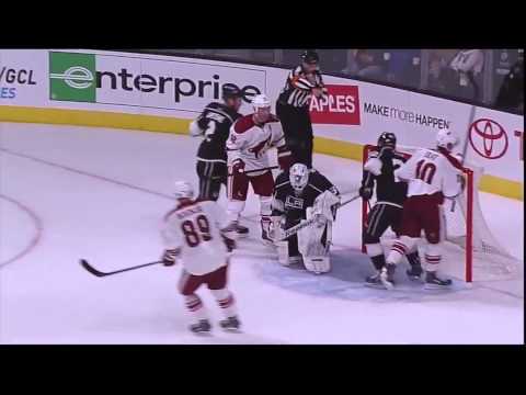 Pre Season Arizona Coyotes Vs Los Angeles Kings  09 22 2014  HD