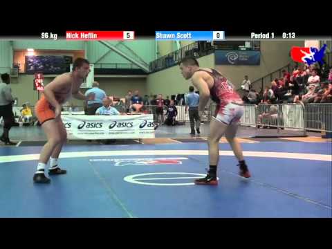 Nick Heflin vs. Shawn Scott at 2013 ASICS University Nationals - FS