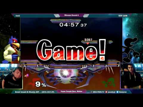 Break Smash #49   SSBM W4   Son2 VS BERT QERB