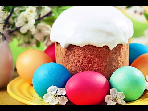 Как красить яйца на Пасху  (How to paint eggs for Easter)