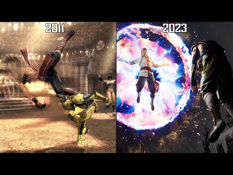 Liu Kang Fatal Blow (X-Ray) Evolution - Mortal Kombat 9-12 (2011-2023) 4K