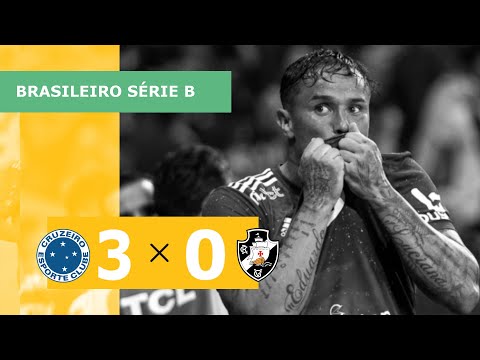 Cruzeiro 3 x 0 Vasco - Gols - 21/09 - Campeonato Brasileiro Série B
