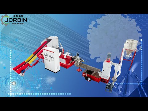 Two Stage PP/PE Film Bags Granulation Plant — video