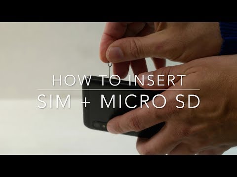 Xiaomi A2 lite - How to insert SIM and micro SD
