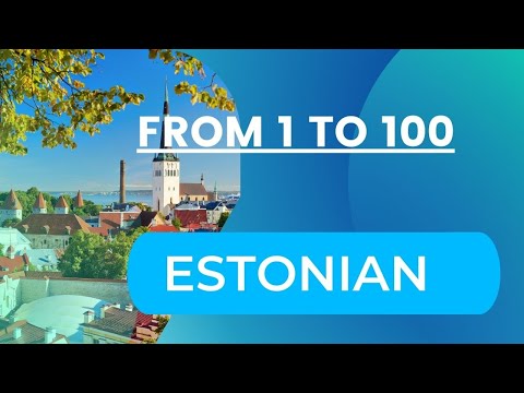 Count from 1 to 100 in ESTONIAN. #counting #howto #numbers #language #estonia