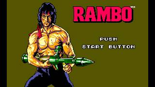 Rambo: First Blood Part II - Sega Master System | Full Game Longplay (HD)