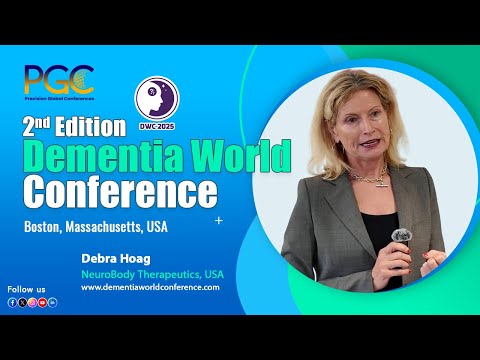 Debra Hoag - Testimonial at Dementia World Conference (DWC) 2025, Boston, MA, USA