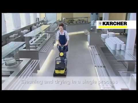 Benefits of the Karcher BR 40/10 C Advanced Scrubber Dryer