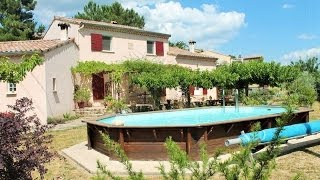 preview picture of video 'Maison récente à vendre en Ardèche proche des Vans avec piscine au calme !'