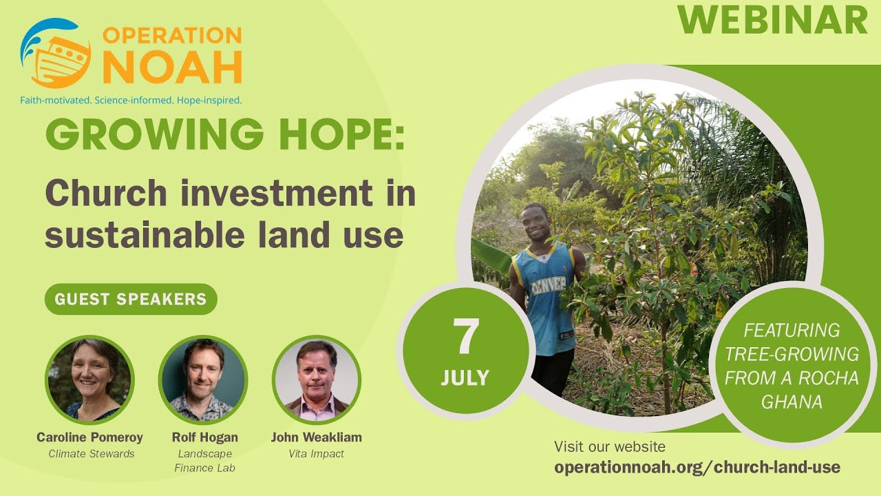 Growing Hope #3: Church investment for sustainable land use