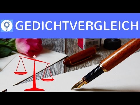 Gedichtvergleich - Vergleich & Interpretation von Gedichten - Zusammenfassung - Lyrik