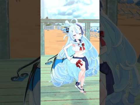 anime beach episode shenanigans ↝ !! 🏖️ 『おつかれSUMMER』踊ってみた！#HALCALI #踊ってみた #vtuber #dance #shorts