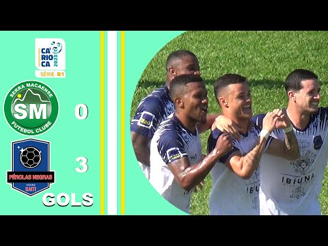 SERRA MACAENSE 0X3 PEROLAS NEGRAS - CARIOCA SÉRIE B1 2023 -TAÇA CORCOVADO - 8ª RODADA