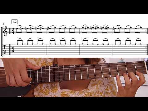 Gitarre Lernen: Hammer-on, Pull-off ,Triller,  Aufschlag, Abzug, Spieltechnik