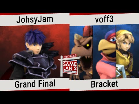 SameLAN 2: SotFB - JohsyJam (Ike) vs voff3 [L] (Bowser, Falco, Link) - GF - Project+