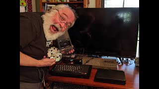 TJ's Speccy LAN Party - Hamilton Buhl Cassette Recorder with Space Station for 8 LAN members - Retro