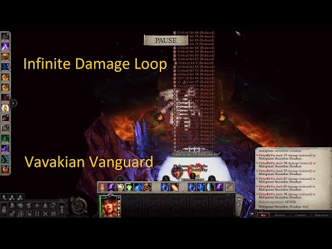 Pathfinder WOTR Unfair Solo SS build diary - pt 23 Vavakian Vanguard + the silliest bug ingame