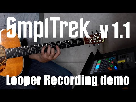 SmplTrek version 1.1 - Looper Recording is now available!