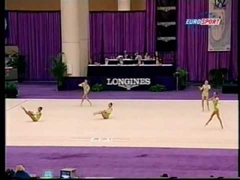 Italy (ITA) 3 Ropes & 2 Balls 2002 AA (WC, New Orleans)