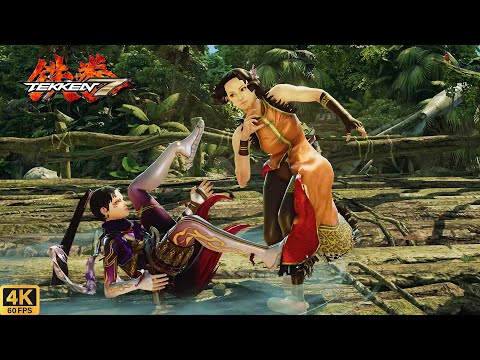 Tekken 7 | Kunimitsu 💥 Xiaoyu | CPU vs CPU AI vs AI