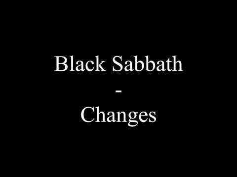 Black Sabbath - Changes (Lyrics)